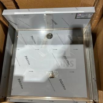 Krowne Royal Series KR24-24 stainless steel underbar ice bin, 24"x24", 92 lb capacity, new in box, labeled "Nitto."