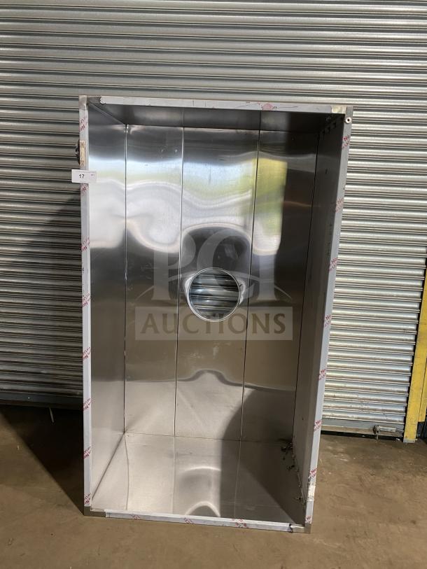 BRAND NEW Captive Air 72" stainless steel exhaust hood, out of the box, pristine condition, ready for installation.
