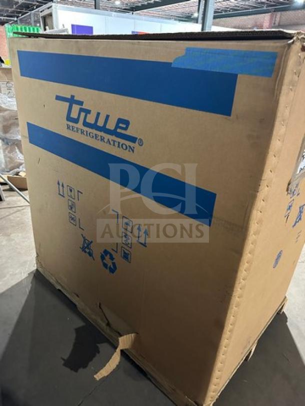 True Refrigeration TFP48-18MD Sandwich Prep Table, brand new in box, on casters, 115V, 1 Phase, Serial 9890249.