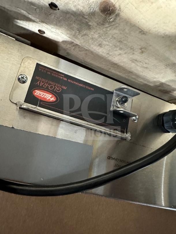 Hatco GRFHS-PT26 Crisp-N-Hold Warming Station, new in box, 120V, serial 2101152226, stainless steel, countertop model.