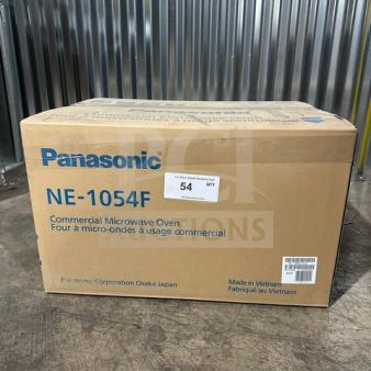 Brand new Panasonic Pro Microwave Model NE1054F in original box. Features digital touch pad, 120V 1 Phase.