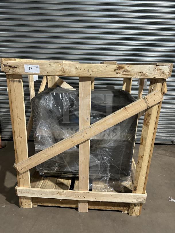 Brand new Structural Concepts Oasis Series CO3324R refrigerated undercounter merchandiser in crate, 120V, 1 Phase.