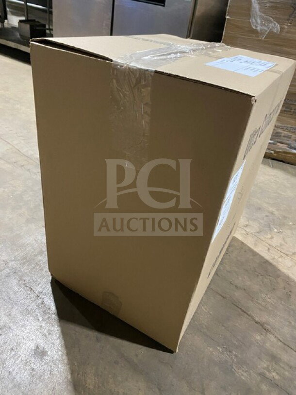 Brand new Cambro Ultra Cam Sheet Pan Carrier, Model 1318CC110, in shipping box.