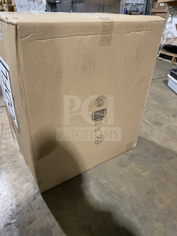 Brand new Cambro Ultra Cam Sheet Pan Carrier in original box, black, Model 1318CC110, pristine condition.
