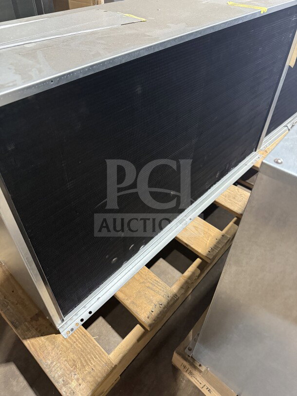 Brand new Hoshizaki URC-22FZ stainless steel condensing unit, electric-powered, model URC22FZ, SN: M01425J, 115V, 1 phase.