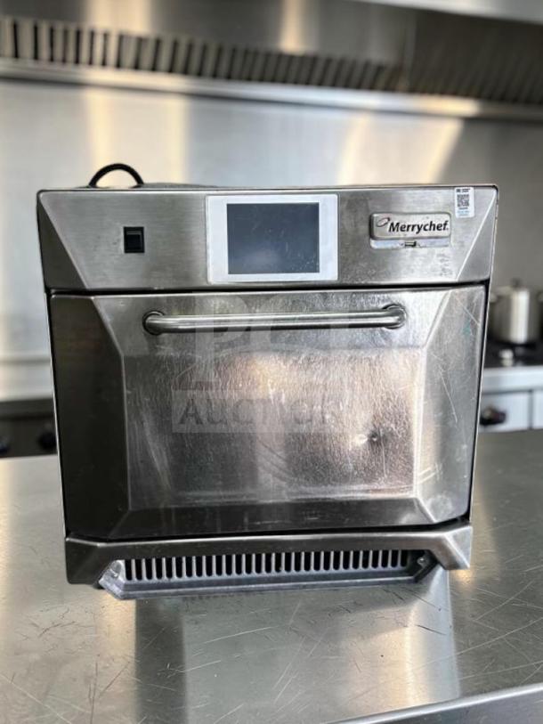 Merrychef eikon e4 high-speed oven in exceptional condition, 208/240V, stainless steel, fully tested, model MER-L-HSO-0966.