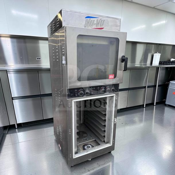Nu-Vu OP-4/8M commercial oven and proofer combo in excellent condition. ETL & NSF listed, fully operational, 208V.