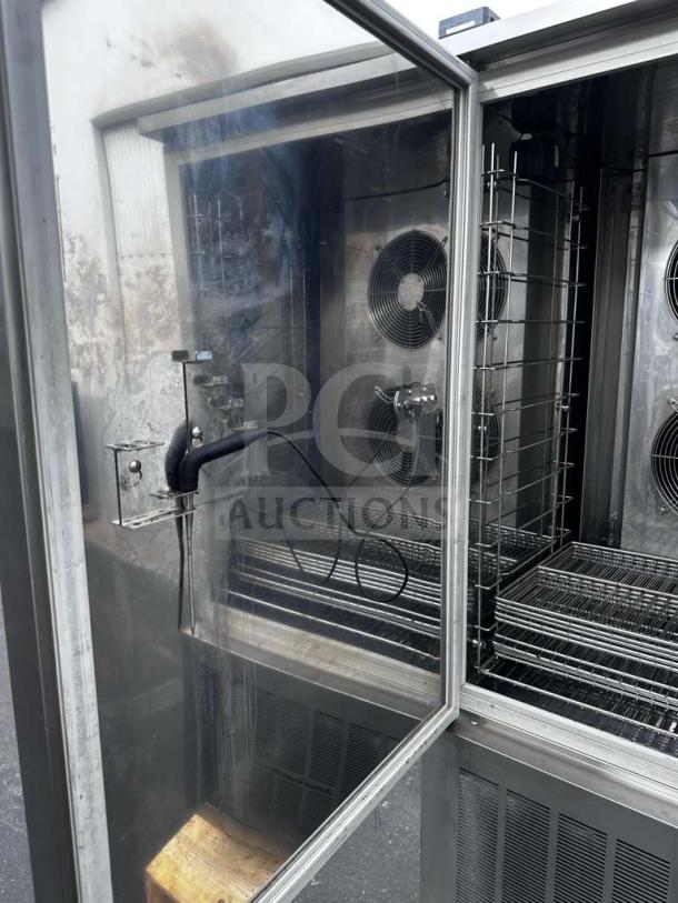 American Panel AP12BCF150-2-P HURRiCHiLL™ blast chiller in exceptional condition, 24 pan capacity, 208V/3PH, fully operational.