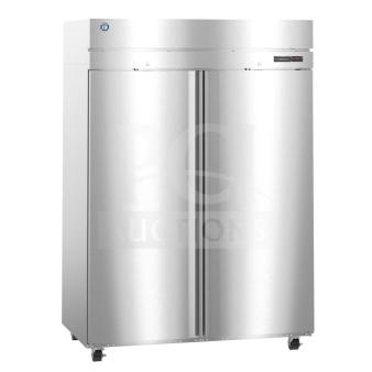 2023 Hoshizaki HC2A-FS commercial heated cabinet, full-height, insulated, mobile, 6-pan capacity, 115V, scratch and dent.
