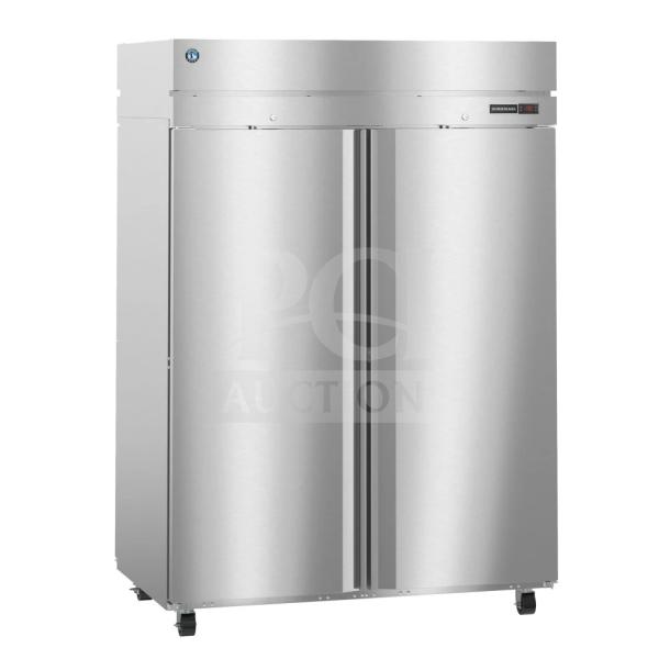 2023 Hoshizaki HC2A-FS-FS full height insulated heated cabinet, 6-pan capacity, mobile, scratch and dent, 208/230V, 1 phase.