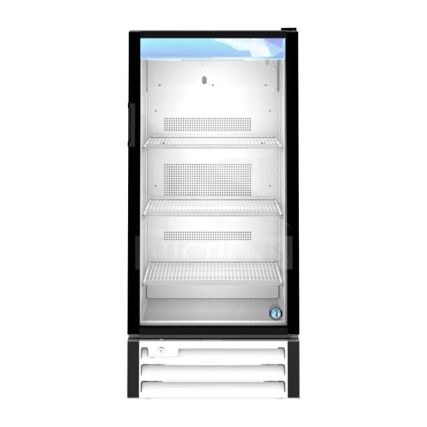 Brand new 2024 Hoshizaki RM-10-HC-WHT 25" glass door merchandiser, right hinge, 115V, white, scratch and dent condition.