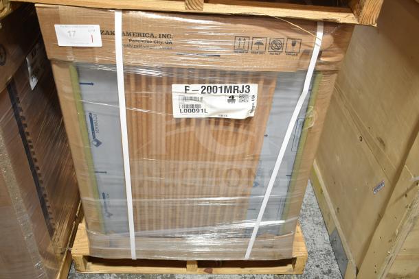BRAND NEW SCRATCH AND DENT 2021 Hoshizaki F-2001MRJ3 Flaker Icemaker Ice Machine Head, 208/230 Volts, in packaging.