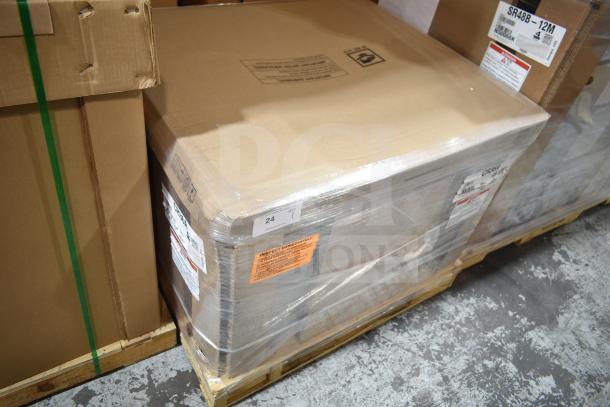 Brand new Hoshizaki CR36A Chef Base with two drawers, in packaging. Scratch and dent condition. 115 Volts, 1 Phase.