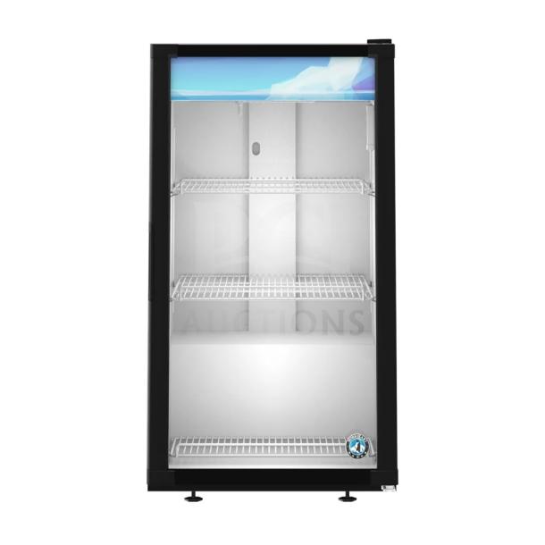 Brand new 2024 Hoshizaki RM-7-HC-WHT 21" countertop refrigerator. Front access, swing door, white, 115V, 1 phase.