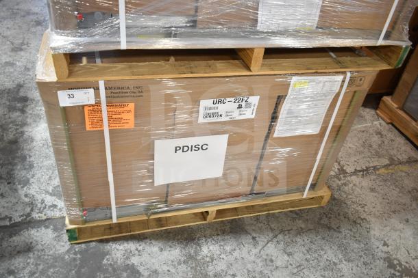 2025 Hoshizaki URC-22FZ air-cooled remote ice machine compressor, new scratch and dent, 115V, 1 phase, in packaging.