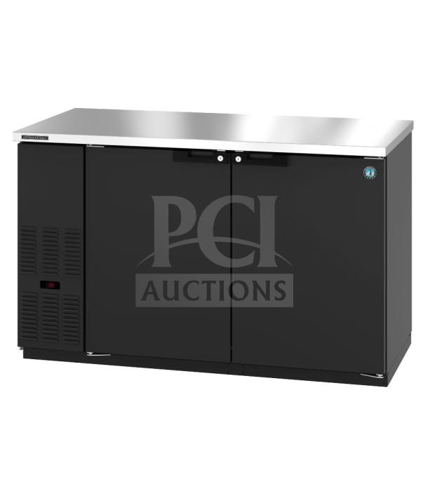 Brand new Hoshizaki BB48-SD 48" 2-door back bar cooler; 115V, 1 phase. Scratch and dent condition.