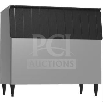 Brand new Hoshizaki B-800PF ice storage bin, 2020 model, 48" width, 800 lbs capacity, minor scratches, 115V, 1 Phase.