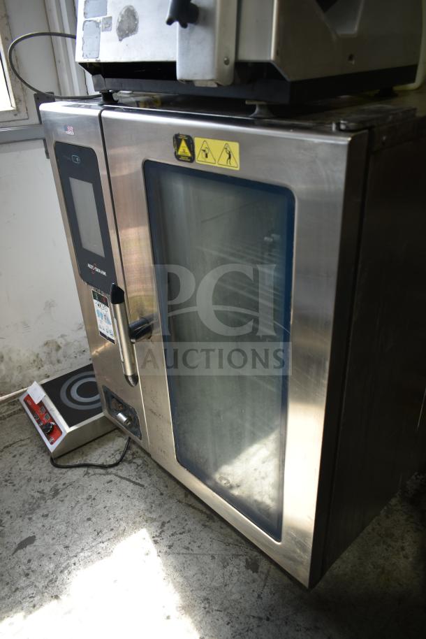 Alto Shaam CTP10-10E stainless steel combi convection oven, electric, 208/240 volts, 3 phase, commercial use.