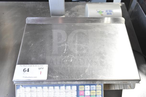 Mettler Toledo bPro Commercial Food Portioning Scale. Stainless steel, digital display, 100 Volts, 1 Phase. Light wear.