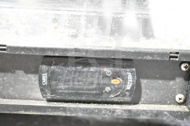 Yukon YUC-72F commercial undercounter freezer control panel, 115V, with Carel label, used condition.