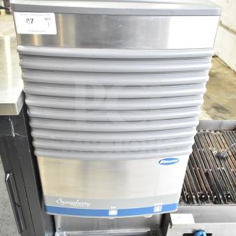Follett 25CT400A Symphony commercial ice machine with water dispenser, stainless steel, 115V, 1 phase, good condition.