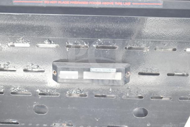 Killion Commercial Grab N Go Merchandiser, 120/208-240V, shows Weiss Instruments label, black metal finish.