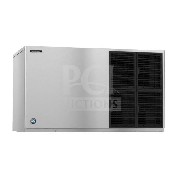 2023 Hoshizaki KM-1601SAJ crescent cube ice machine head, 48", 1513 lb/24 hr, air cooled, 208-230V, scratch and dent.