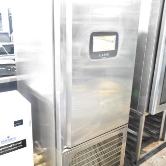 2023 Desmon GBF-15+ETL stainless steel blast chiller freezer, 4 probes, commercial casters, 220V, 3-phase.