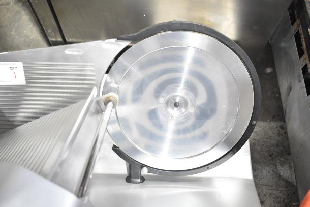 2017 Bizerba GSP H Commercial Meat Slicer, 120V, 1 Phase, excellent condition, visible quantity label "1".