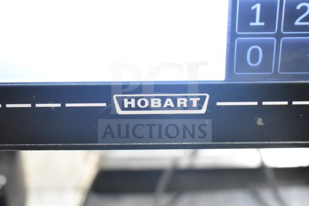 2023 Hobart HTi-7LH4W Commercial Food Portioning Scale, 120/208-240V, 1 Phase, Tested, Hobart logo visible.