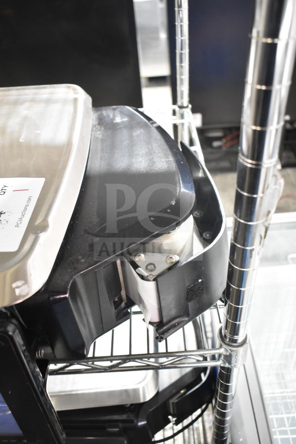 2017 Hobart HTi-7LH26 commercial food scale, some screen damage, no power cord, tested, 120/208-240V, 1 phase.