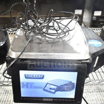2020 Hobart HTi-7LH4W commercial scale, stainless steel. Tested, working, with digital display. Power: 120/208-240V, 1 phase.