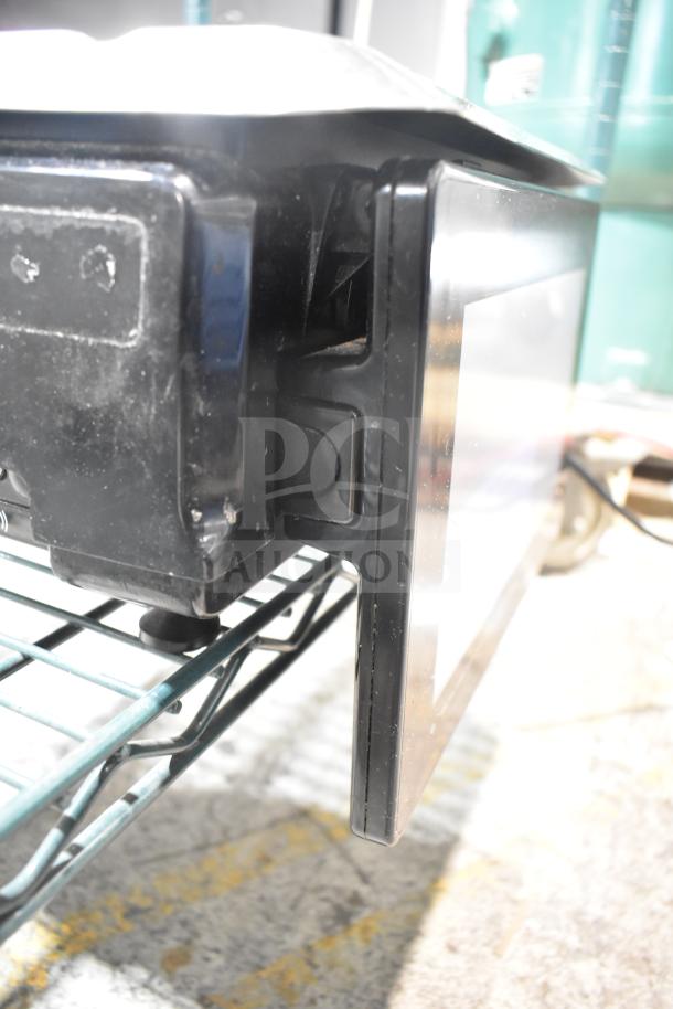 Hobart commercial countertop food portioning scale, no power cord, 120/208-240V, 1 phase, tested and working, front view.