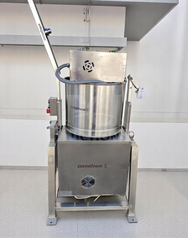 CocoaTown ECGC-65A-AV cacao grinder in outstanding condition, 220V, fully tested, visible branding and control details.