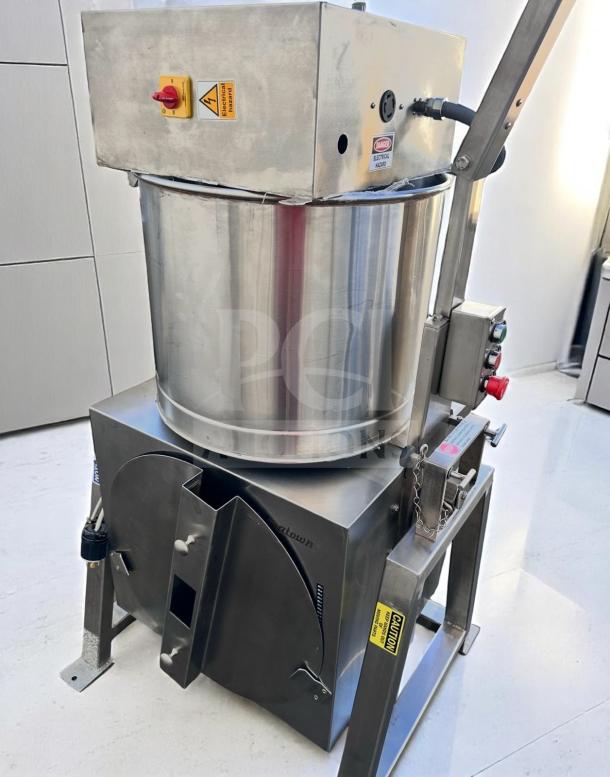 CocoaTown ECGC-65A-AV cacao grinder in outstanding condition, 220V, stainless steel body, fully tested and operational.