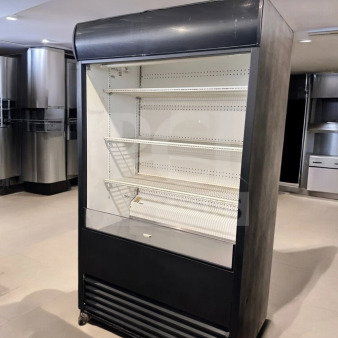 True TAC-48 commercial air curtain merchandiser, 208/230V, fully tested, operational, in dependable condition.