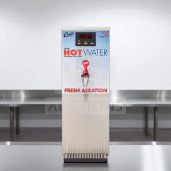 Wilbur Curtis WB-5-GT digital hot water dispenser, high-grade condition, 120V, fully tested, with operational panel and branding.