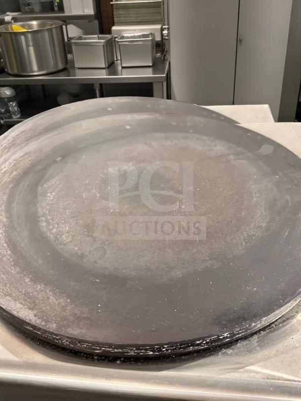 HE-1E commercial electric crepe maker in superb condition, 110V, by HE Commercial Equipment, fully tested and operational.