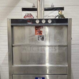 Flawless Douglas DSI Model SD20-3-480/3 stainless steel pot and pan washer, 480V/3 phase, fully tested, operational.