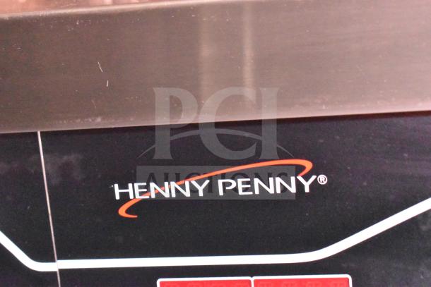 Henny Penny electric fryer detail inside the 2021 Rock Solid Cargo 28ft food trailer.