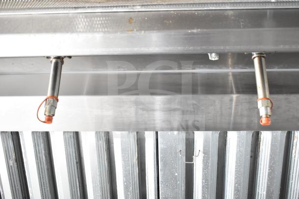 NBRHD Kitchens Ghost Kitchen food trailer with CaptiveAire hood. Equipped with dual Pitco gas fryers and Arctic Air refrigeration.