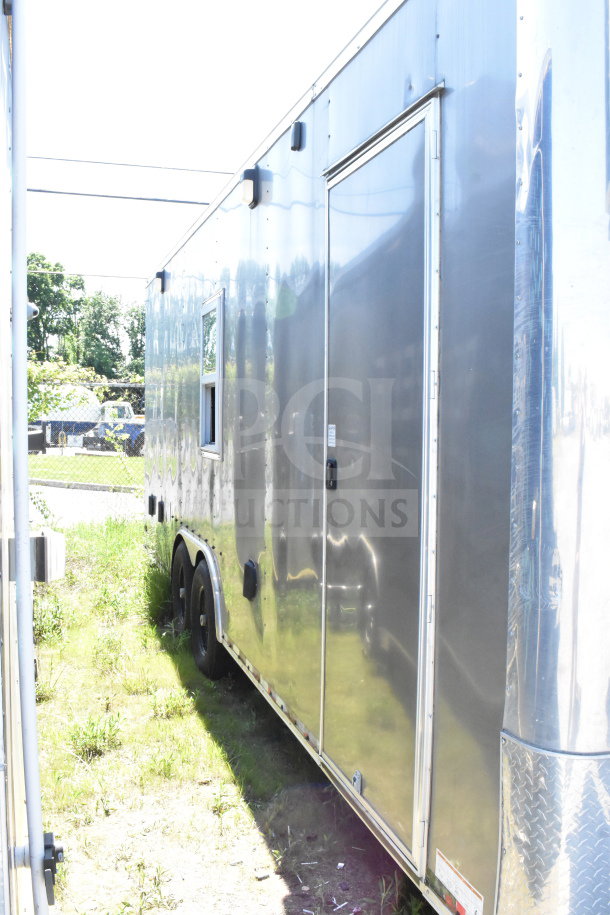 2021 Diamond Cargo 8.5'x24' food trailer in excellent condition. Includes window, side door; VIN: 53NBE2424M1089867.