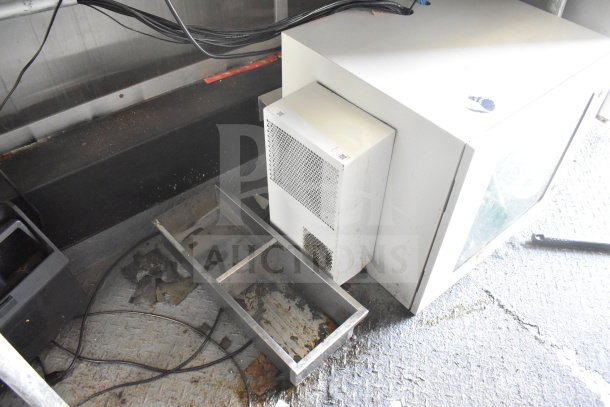2020 Diamond Cargo 8.5'x24' food trailer interior, showing equipment and wiring; moderate wear. VIN: 53NBE2422L1083693.