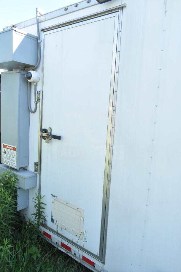 2021 Diamond Cargo 8.5'x24' food trailer with grease hood, suppression system, refrigeration, and Frymaster gas fryer.