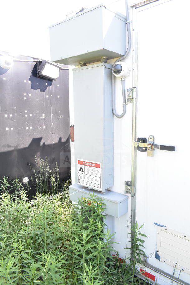 Diamond Cargo 8.5'x24' food trailer, 2021 model, with grease hood, suppression system, refrigeration, Frymaster gas fryer.