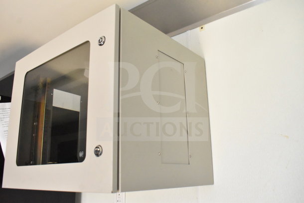 2021 Diamond Cargo 8.5'x24' Food Trailer, VIN: 53NBE2424M1089867, pristine condition with lockable side access panel.