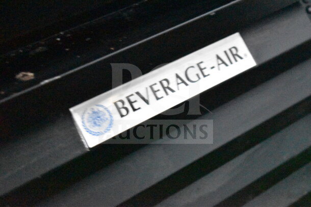 2021 Diamond Cargo 8.5'x24' cold food/beverage trailer with "Beverage-Air" label, black exterior, VIN 53NBE2424M1089867.