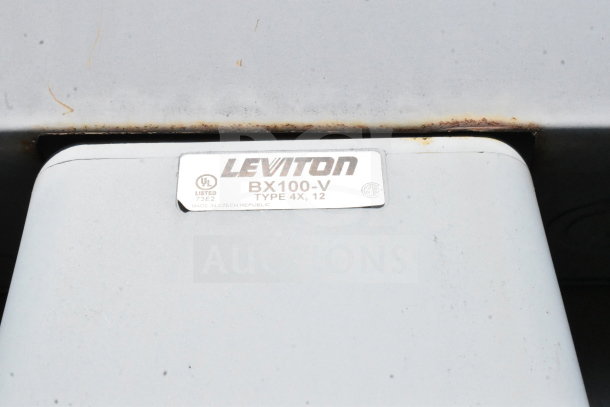 2021 Diamond Cargo 8.5'x24' cold food/beverage trailer, VIN: 53NBE2424M1089867, featuring a Leviton BX100-V label.