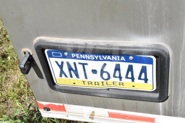 2021 Diamond Cargo 8.5'x24' cold food/beverage trailer with Pennsylvania license plate XNT-6444.
