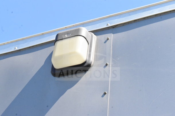 2021 Diamond Cargo 8.5'x24' Cold Food/Beverage Trailer exterior with side-mounted light.